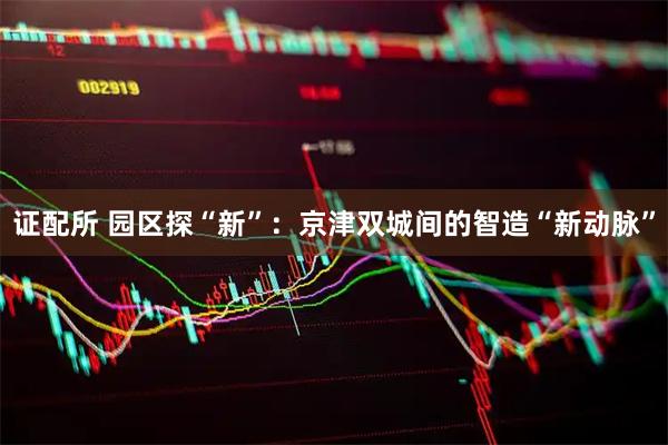 证配所 园区探“新”：京津双城间的智造“新动脉”